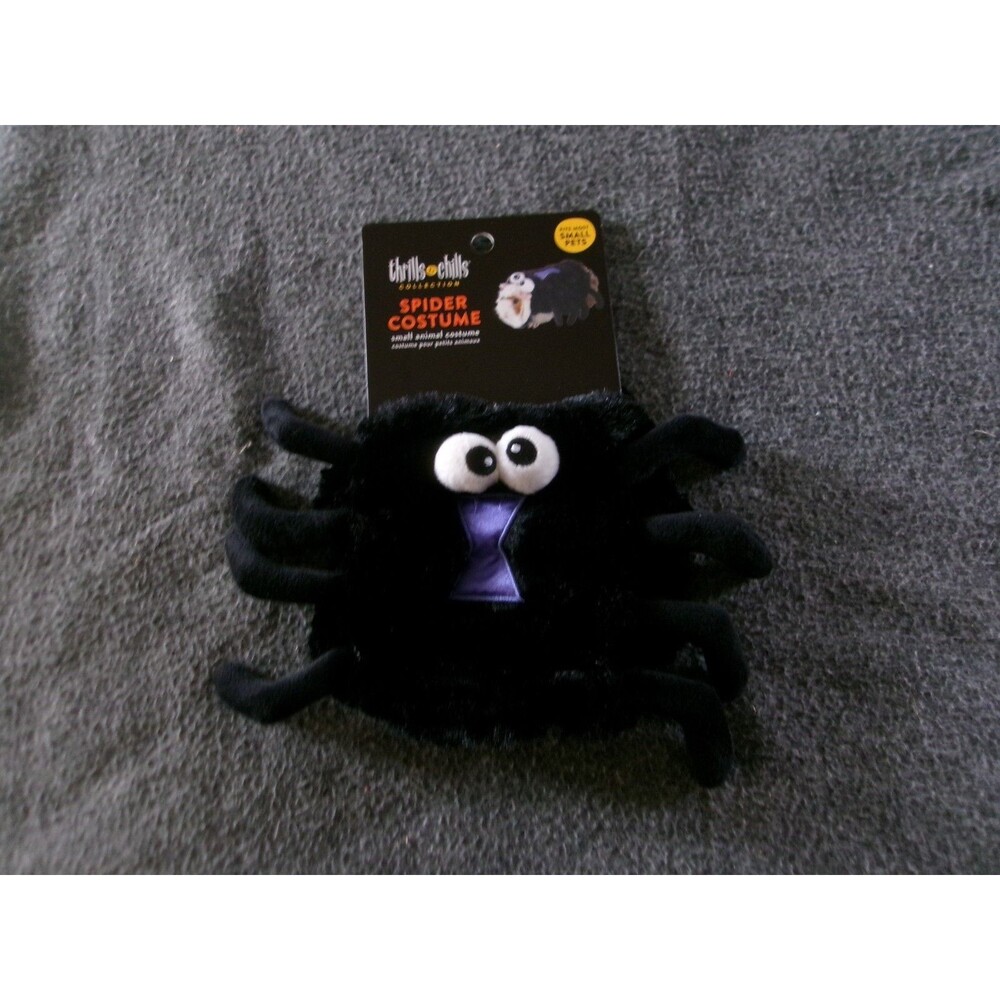 Chills And Thrills Small Pet Guinea Pig Tea Cup Halloween Costumes Spider